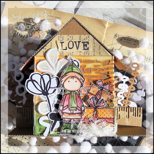 Clear Stamps - SET - Bollstänglar MED DIES (HW22392 + HWD22004)