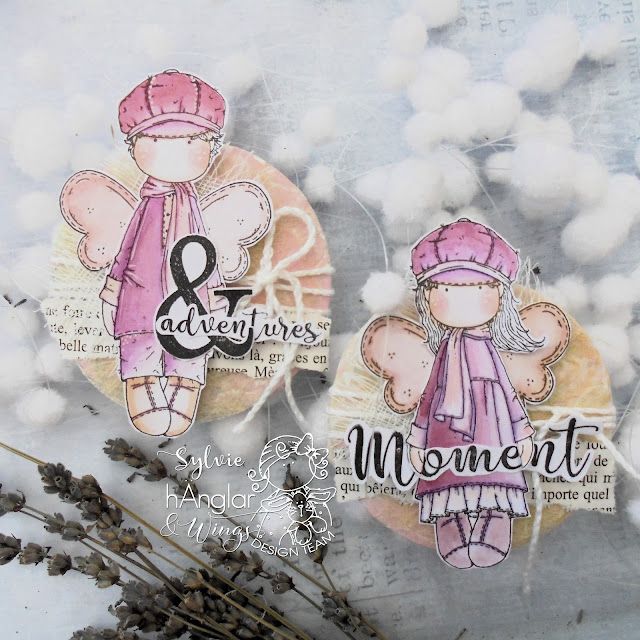 Clear Stamps - Coola hÄnglar / Cool hAngels
