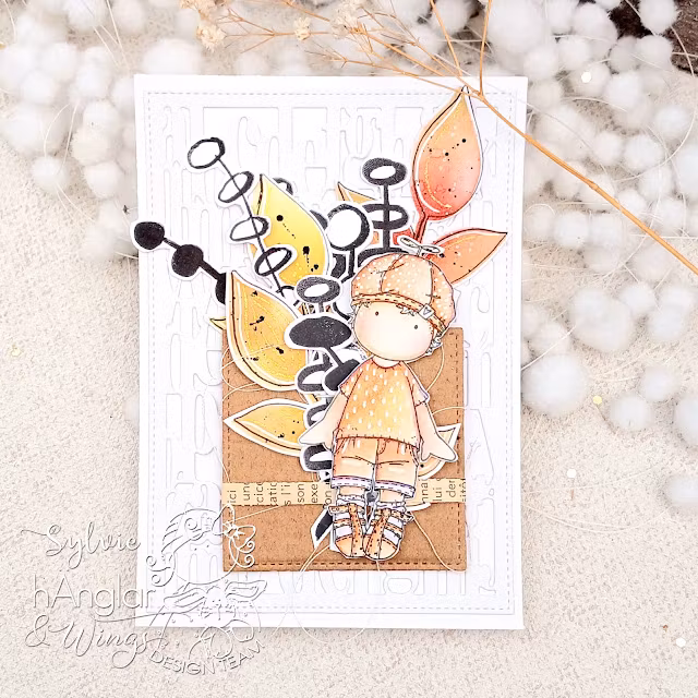 Clear Stamps - Flyga drake / Flying Kite (Spring Kit 26)