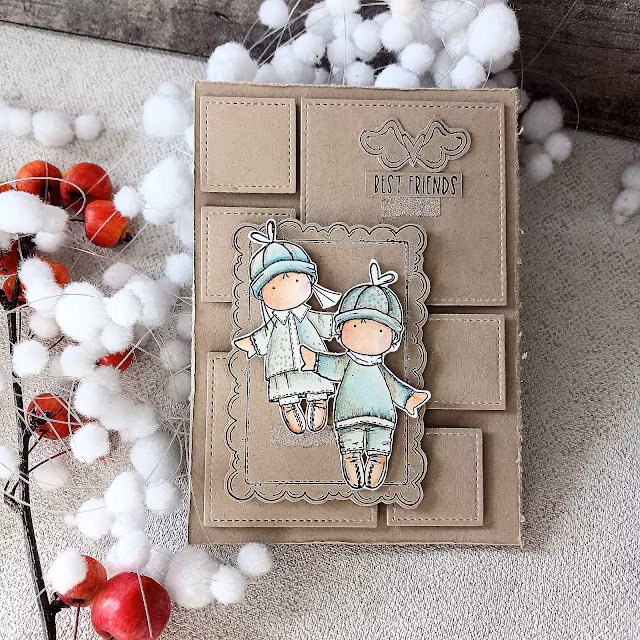 Clear Stamps - hÄnglatrio / hAngel trio