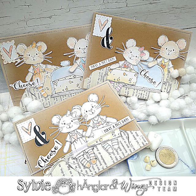 Clear Stamps - Husmöss / House Mice