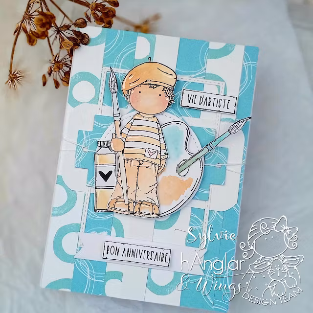 Clear Stamps - Konstnärer (Försommarkit -26)