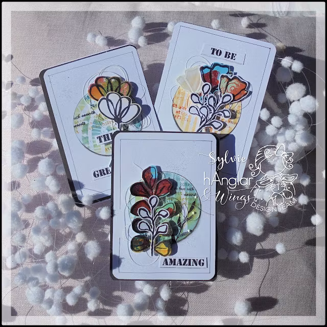 Clear Stamps - Mixade Blommor