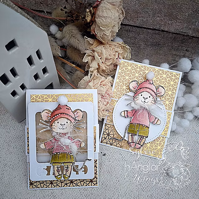 Clear Stamps - Julmöss / Christmas Mice