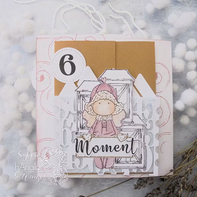 Clear Stamps - Sittande PälshÄnglar / Seated Fur hAngels