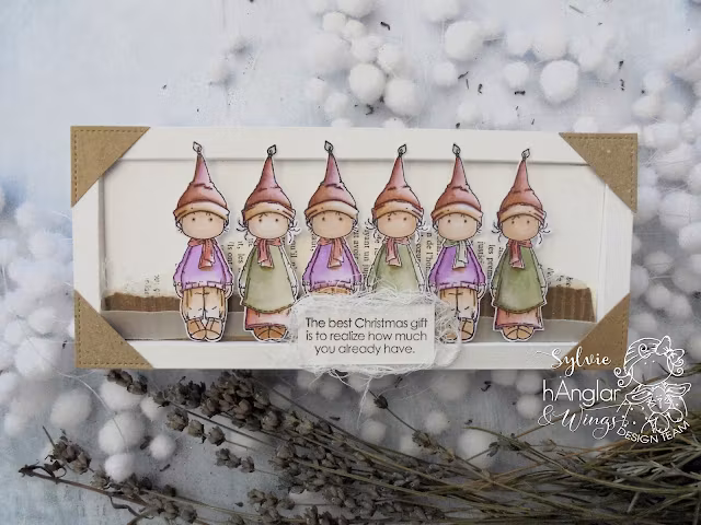 Clear Stamps - Småtomtar / Little Elves A7