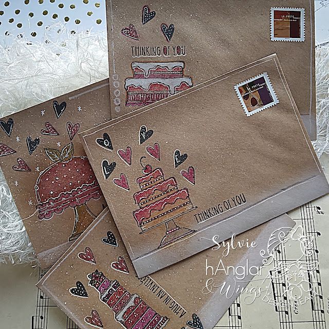 Clear Stamps - Tårta på tårta