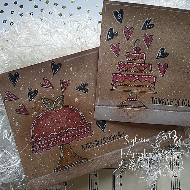 Clear Stamps - Tårta på tårta