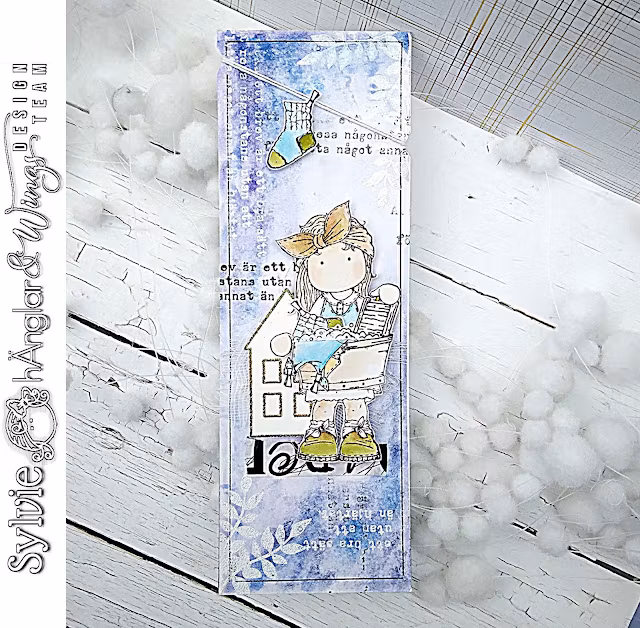 Clear Stamps - TvättLina / Washing Lina