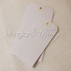 Tags - White 170gr 40pc