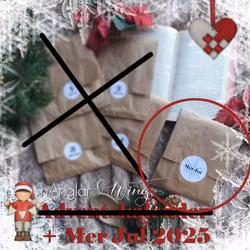 Tillägget MER JUL - 2 x A6 - från Adventskalendern 2025  (efterköp)