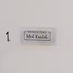 Clear Stamps - Handgjord Skaparglädje (Tillfällig produkt med val)