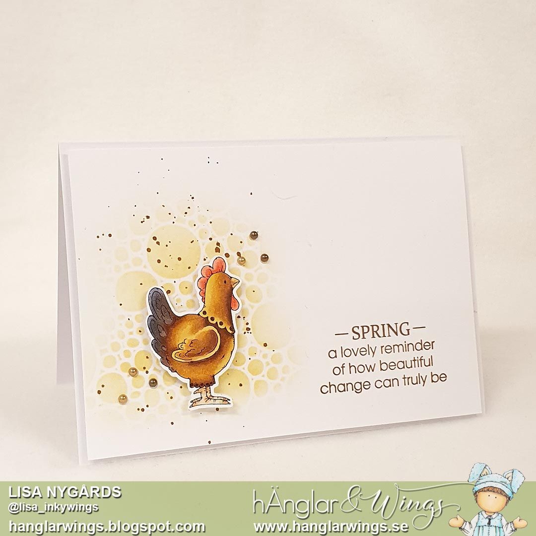 Clear Stamps - Hönsgården / The Chicken farm