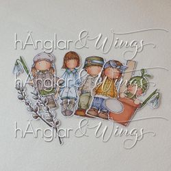 Clear Stamps - VårÄggstra A5