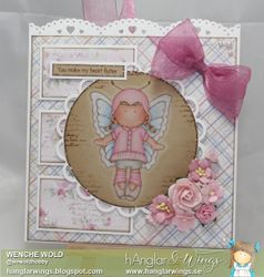 UTGÅTT - Clear Stamps - Bakgrundstext
