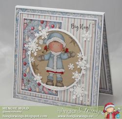 RETIRED - Clear Stamps - Kramtomtar / Santa Hugs