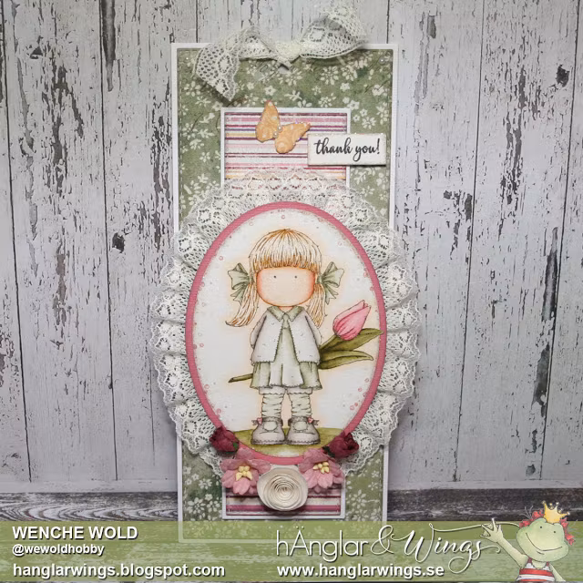 Clear Stamps - Tulpanflicka  A7