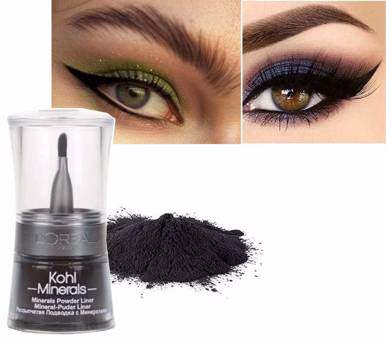 L'Oreal Kohl Minerals Powder Eyeliner - Precious Black