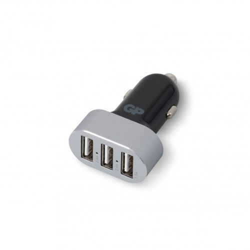 GP Billaddare med 3 USB-portar CC61, USB-A x3