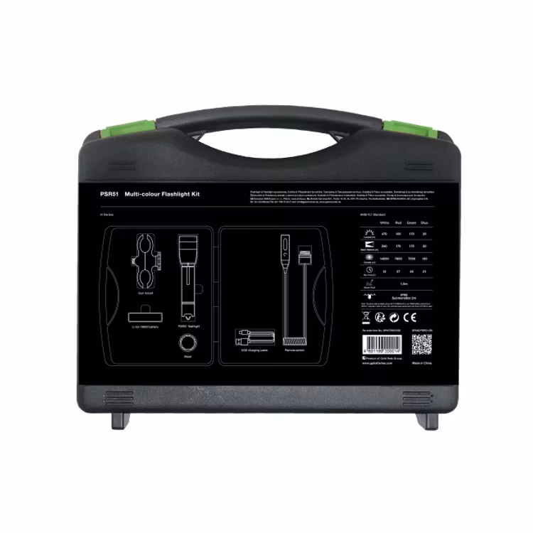 Eftersökskit - Multipower PSR52 ficklampa, AK02