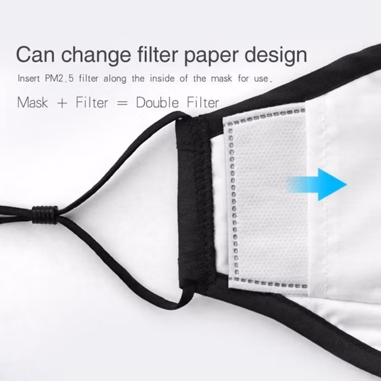 Återanvändbar PM2.5 Anti Haze Mask med andningsventil