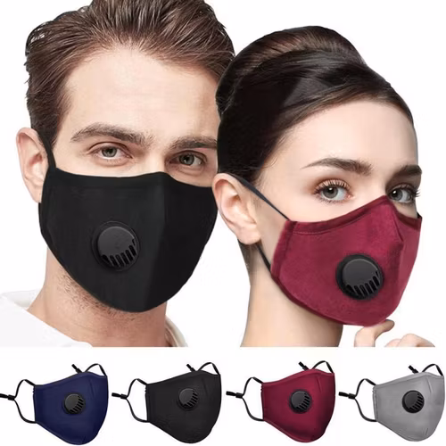 Återanvändbar PM2.5 Anti Haze Mask med andningsventil
