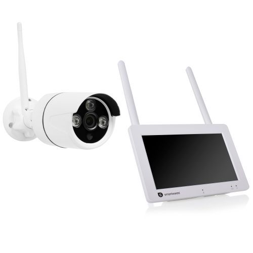 Smartwares Trådlös övervakningskamera 1080p 7" skärm + app