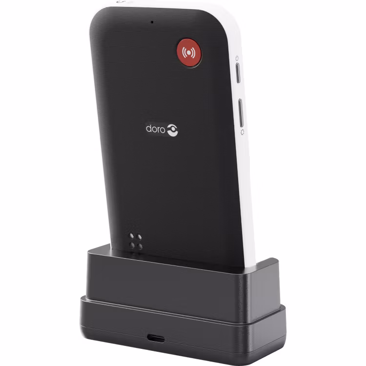 Doro Mobiltelefon 4G Leva X10 Vit/Svart