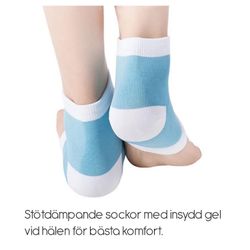 Strømper i myk gel (2 stk)