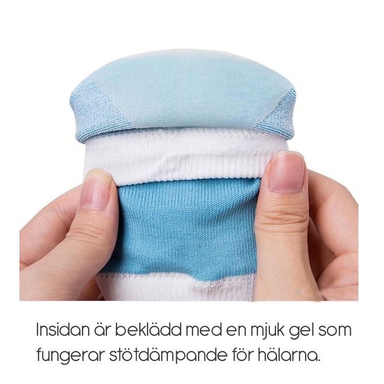 Strømper i myk gel (2 stk)