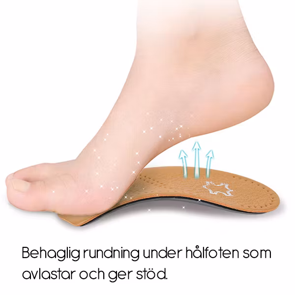 Fotbuestøtte halvsåle