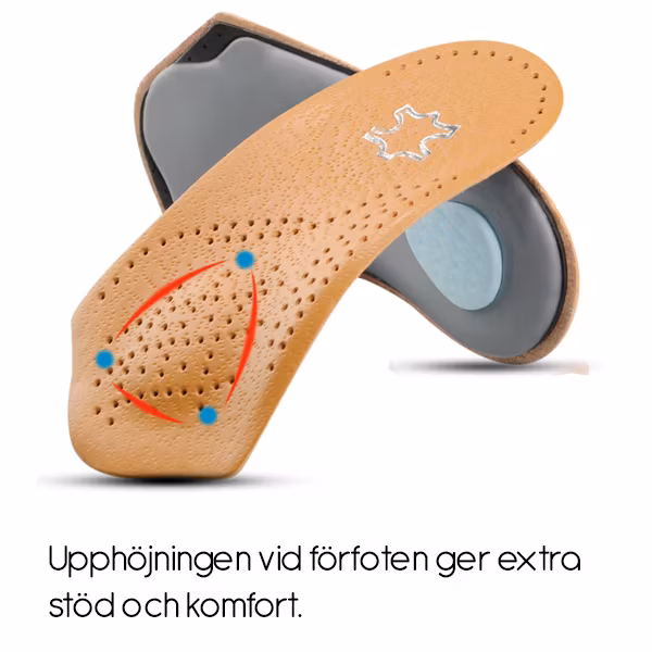 Fotbuestøtte halvsåle