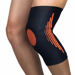 Knestøtte elastisk (oransje)