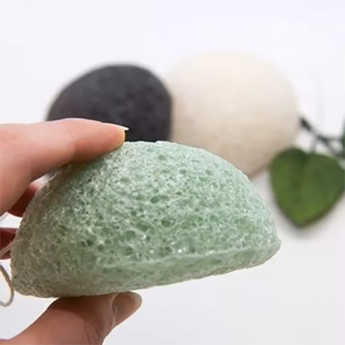 Konjac svamp (grønn)