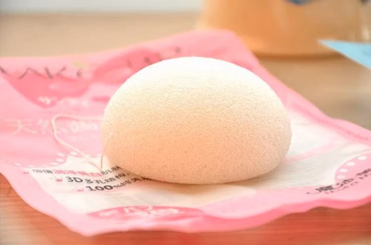 Konjac svamp (hvit)