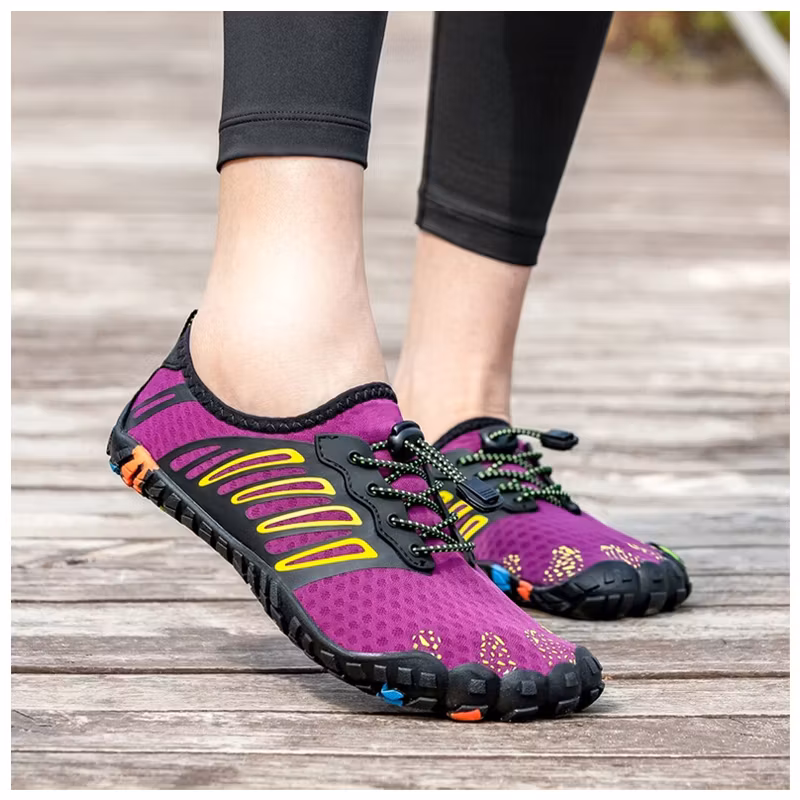 Barfotaskor active (lila)