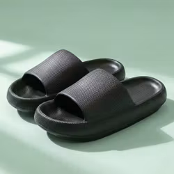 Ekstra myke tøfler (svarte)