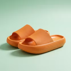 Supermyke tøfler (oransje)