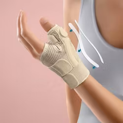 Håndleddsbeskytter (med skinne)