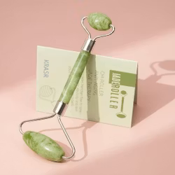 Jade-roller ansiktsmassasje