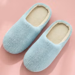 Innetøfler fôr (lyseblå)