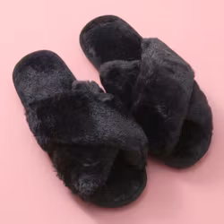 Tøfler myke (svart)
