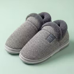 Varme innendørs tøfler