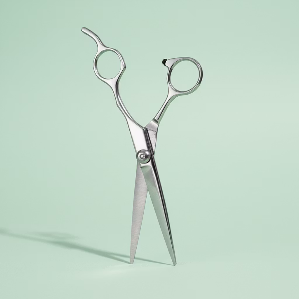 Skarp frisørsaks (silver)