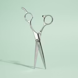 Skarp frisørsaks (silver)