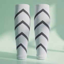 Støttesokker legger (hvit)