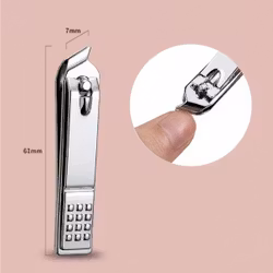 Negleklipper skjev kant