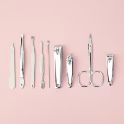 Manikyr settet (9 deler)