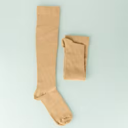 Strømper med kompresjon (beige)