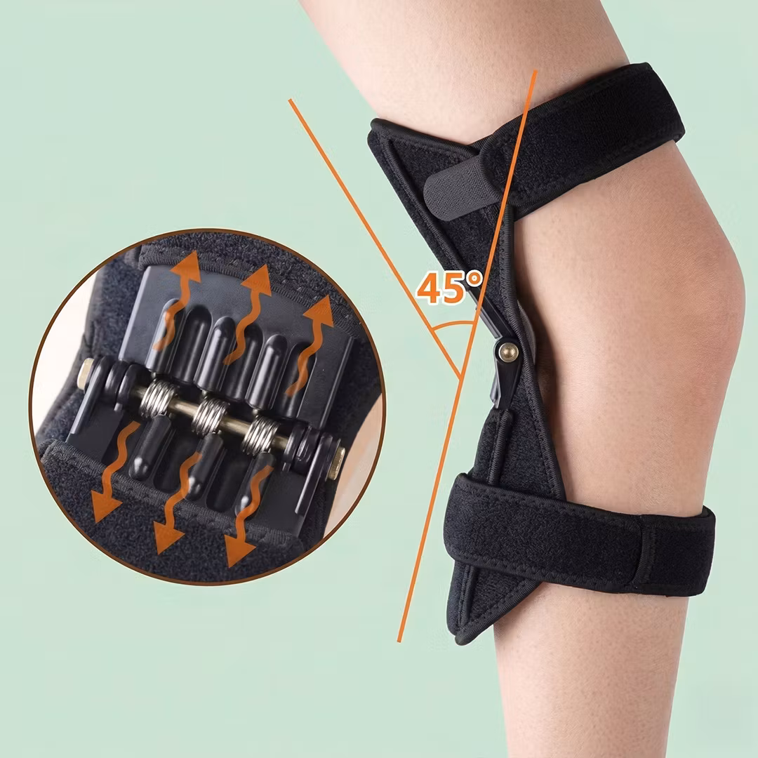 Ortose kne med fjæring (2 stk)